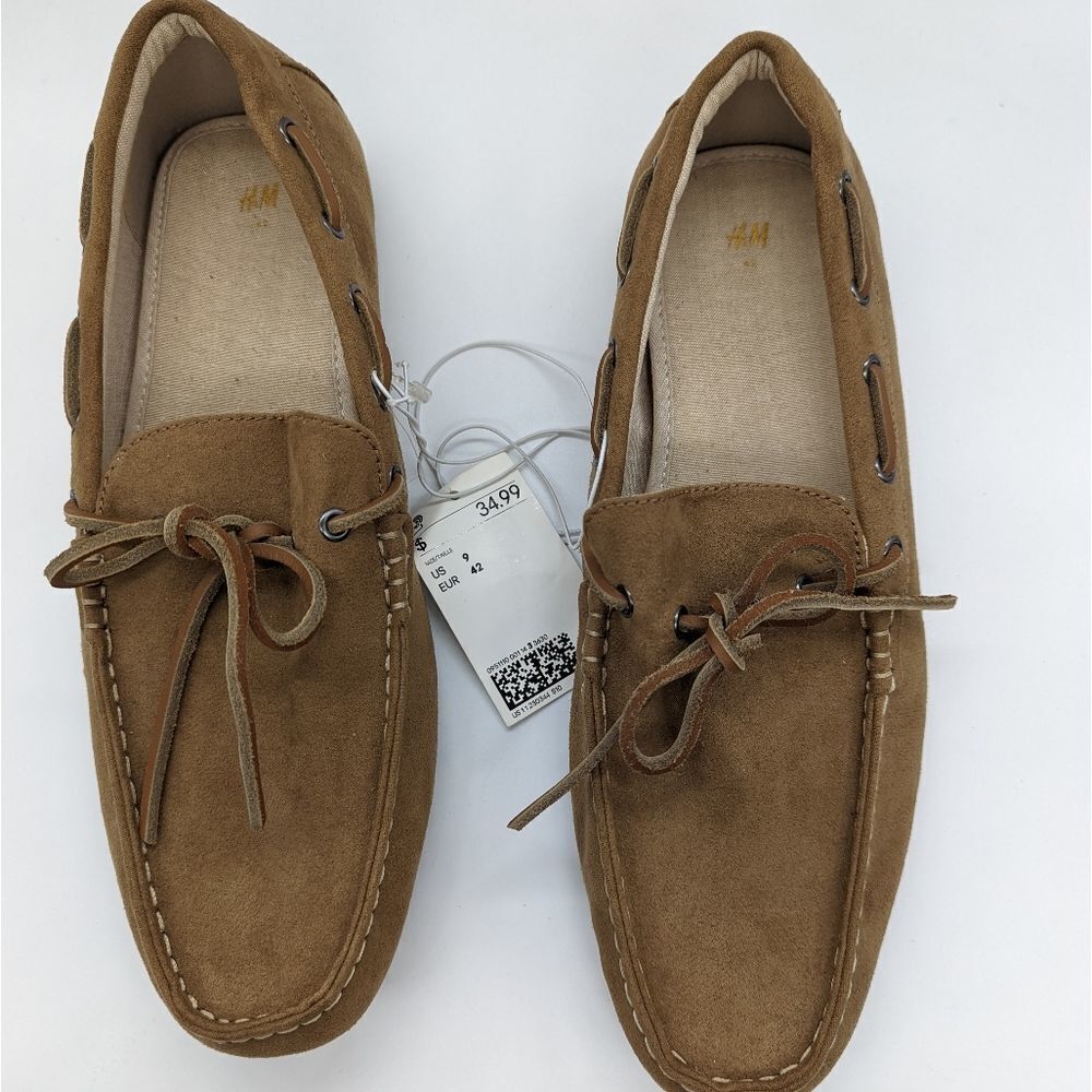 H&M Suede Moccasins, Men size 9